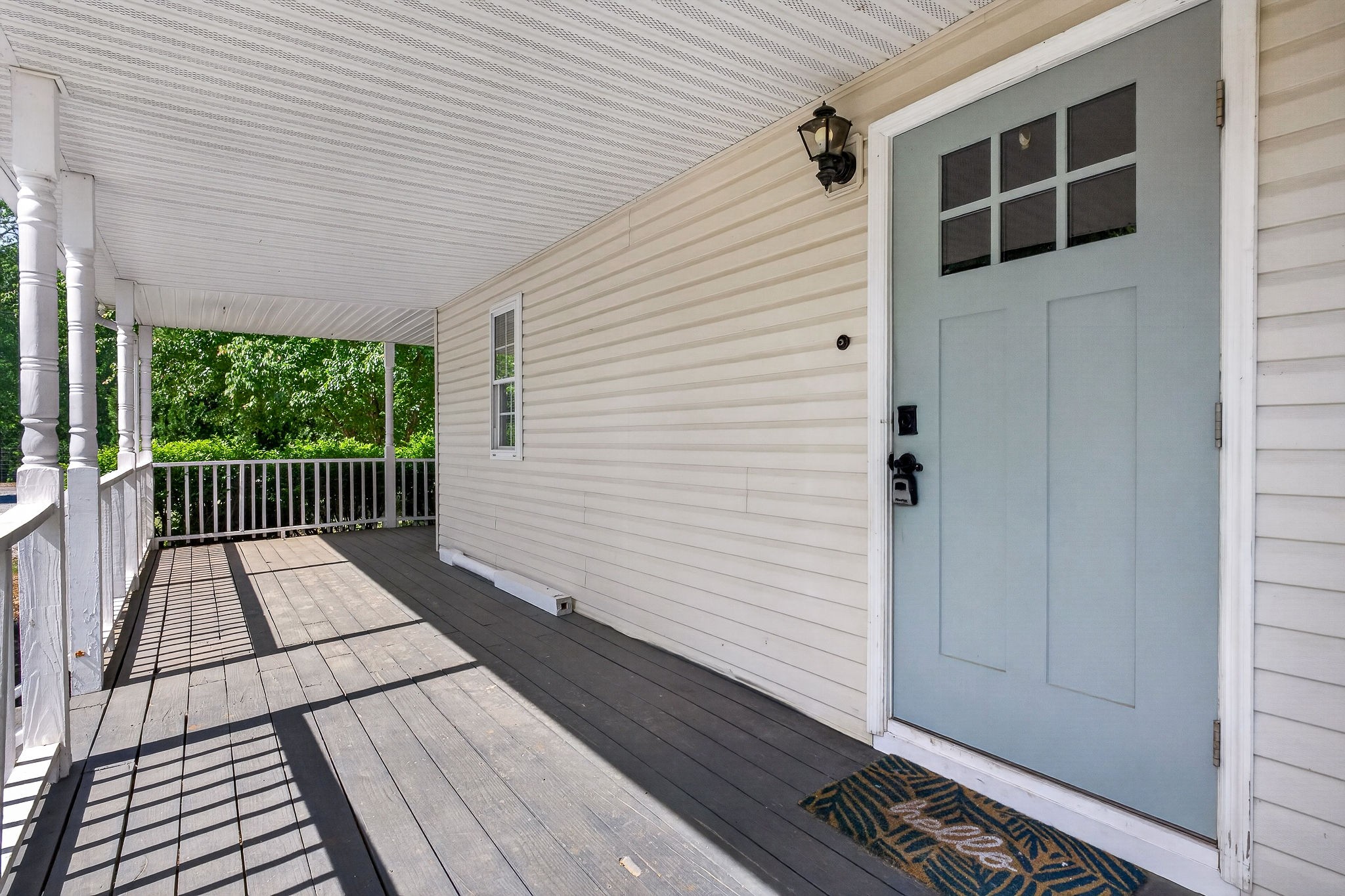 412 Rock Station Road Rock Island, TN 38581 - Photo 36 of 47 a balcony with wooden floor