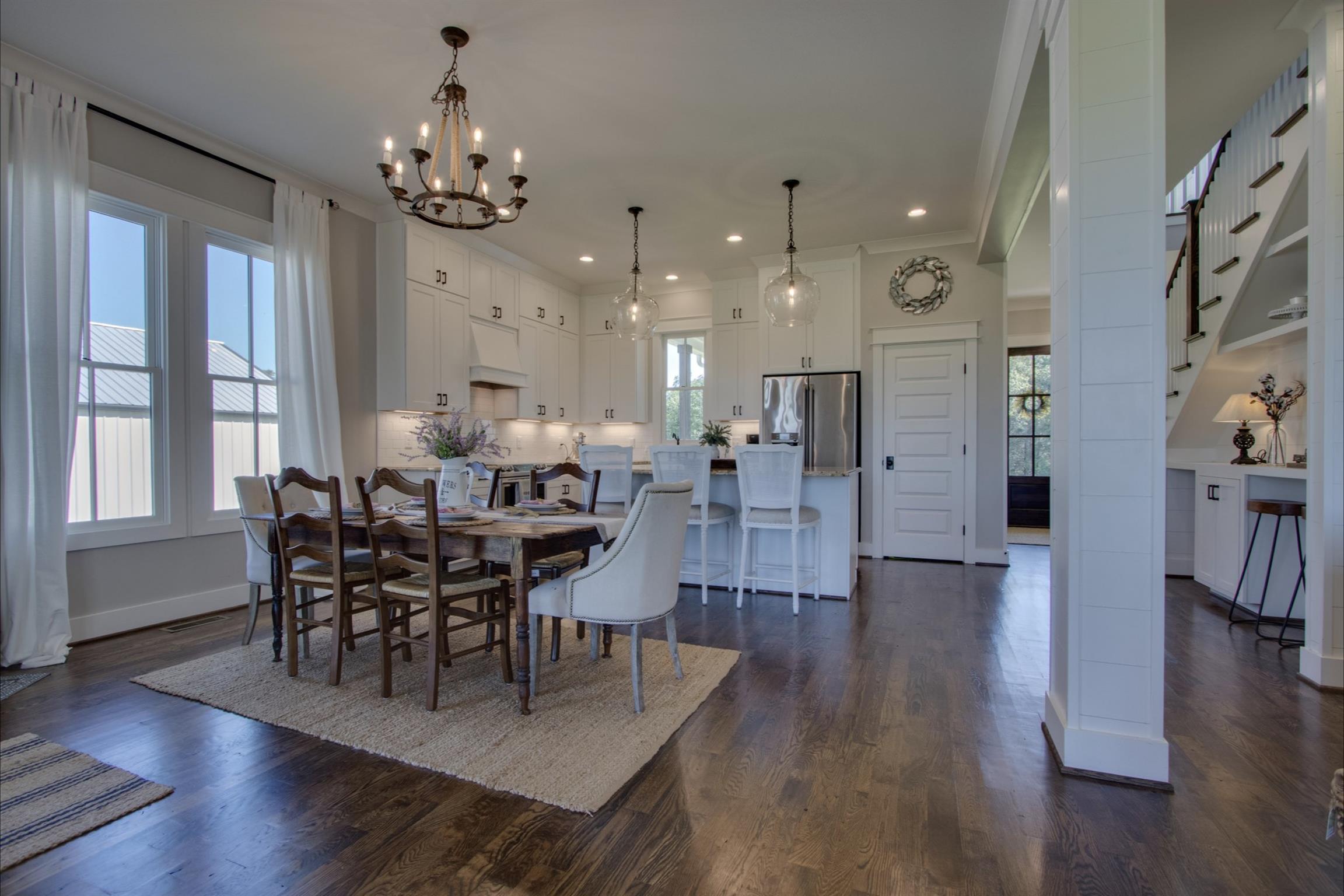 2845 Beech Log Road Watertown, TN 37184 - Photo 14 of 30 a view of a dining room with furniture and wooden floor