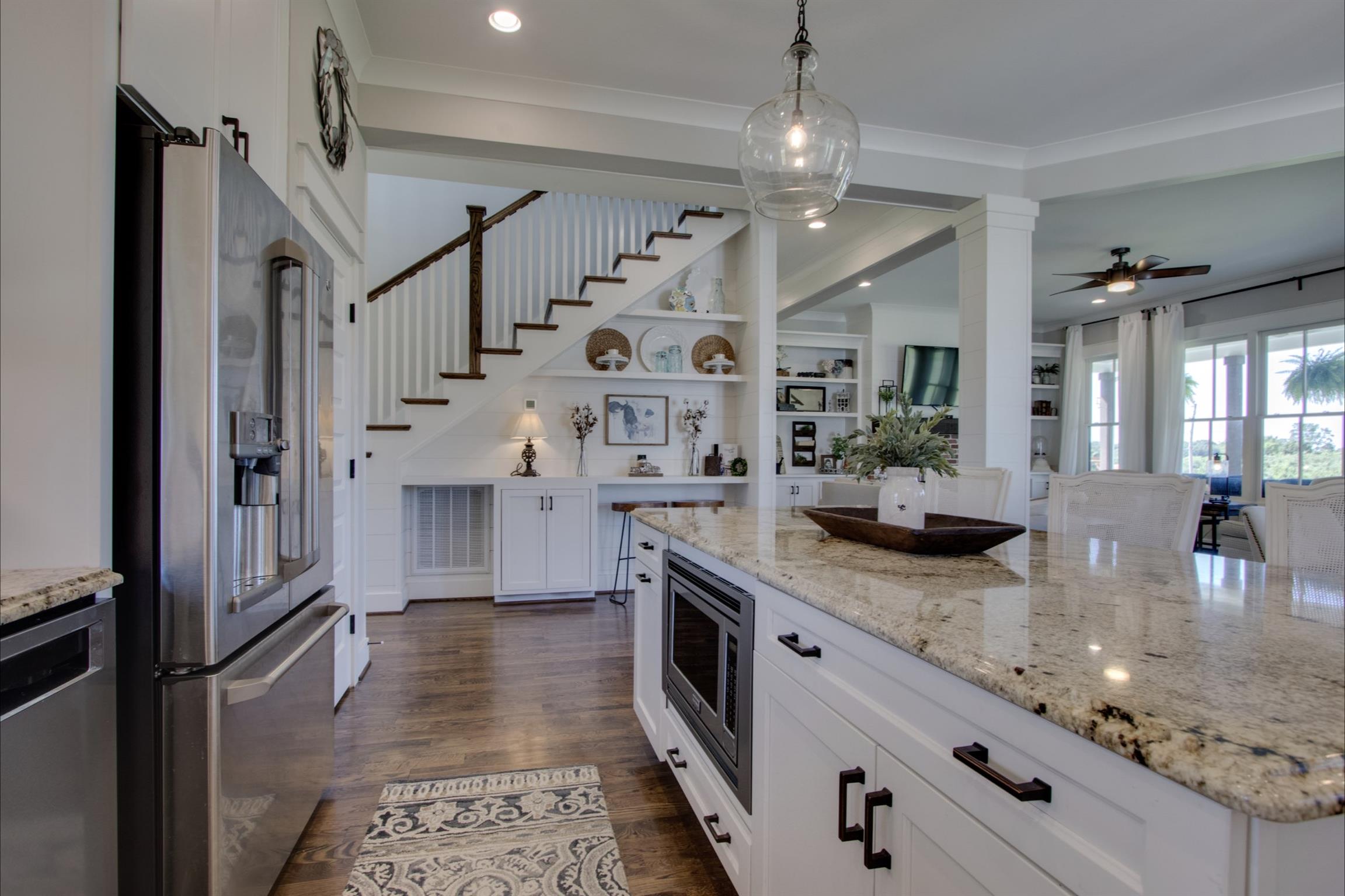 2845 Beech Log Road Watertown, TN 37184 - Photo 10 of 30 a kitchen with stainless steel appliances granite countertop a sink refrigerator and cabinets