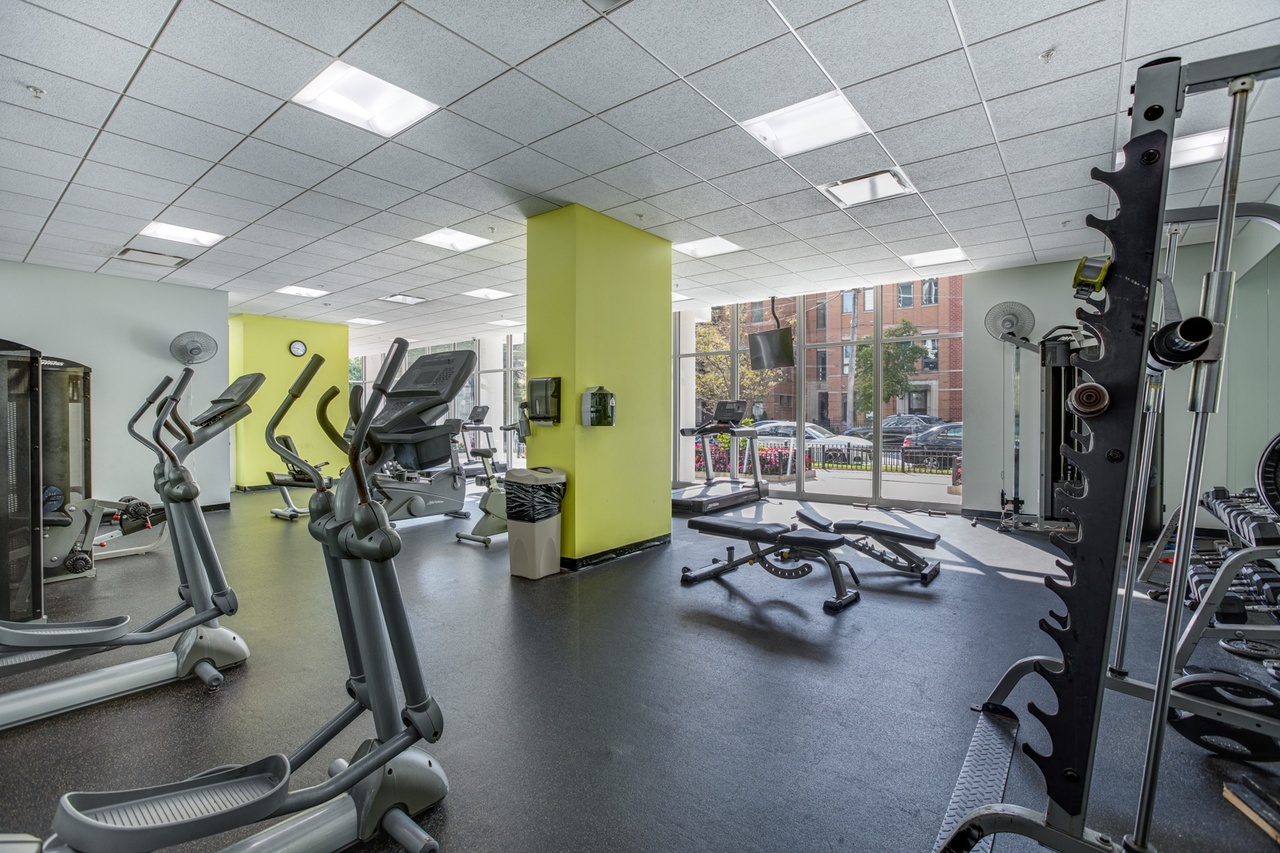 1629 South Prairie Avenue, Unit 2509 Chicago, IL 60616 - Photo 26 of 38 a view of a room with gym equipment