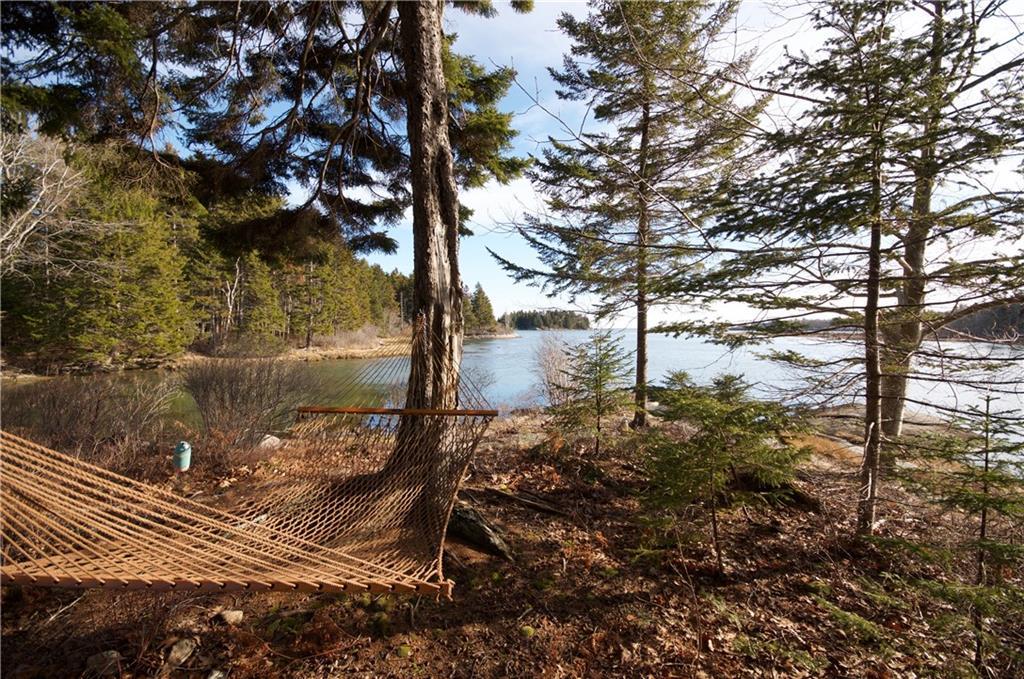 181 Scraggle Point Road St. George, ME 04859 - Photo 22 of 22 Relaxing hammock in back yard!