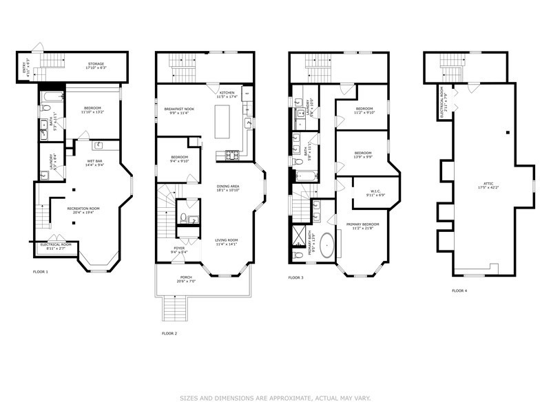4115 North Ridgeway Avenue Chicago, IL 60618 - Photo 42 of 46 a white building with glass door