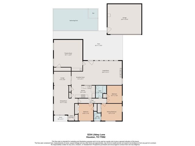 front view of house with a yard