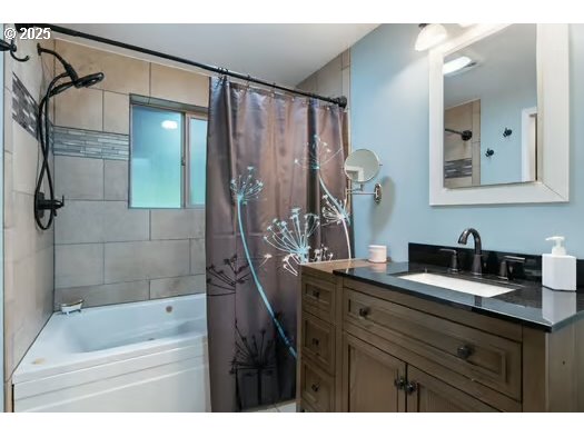 76500 Delena Mayger Road Rainier, OR 97048 - Photo 15 of 24 a bathroom with a sink and a mirror