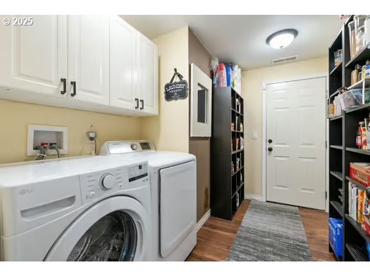76500 Delena Mayger Road Rainier, OR 97048 - Photo 8 of 24 a view of storage and utility room with washer and dryer