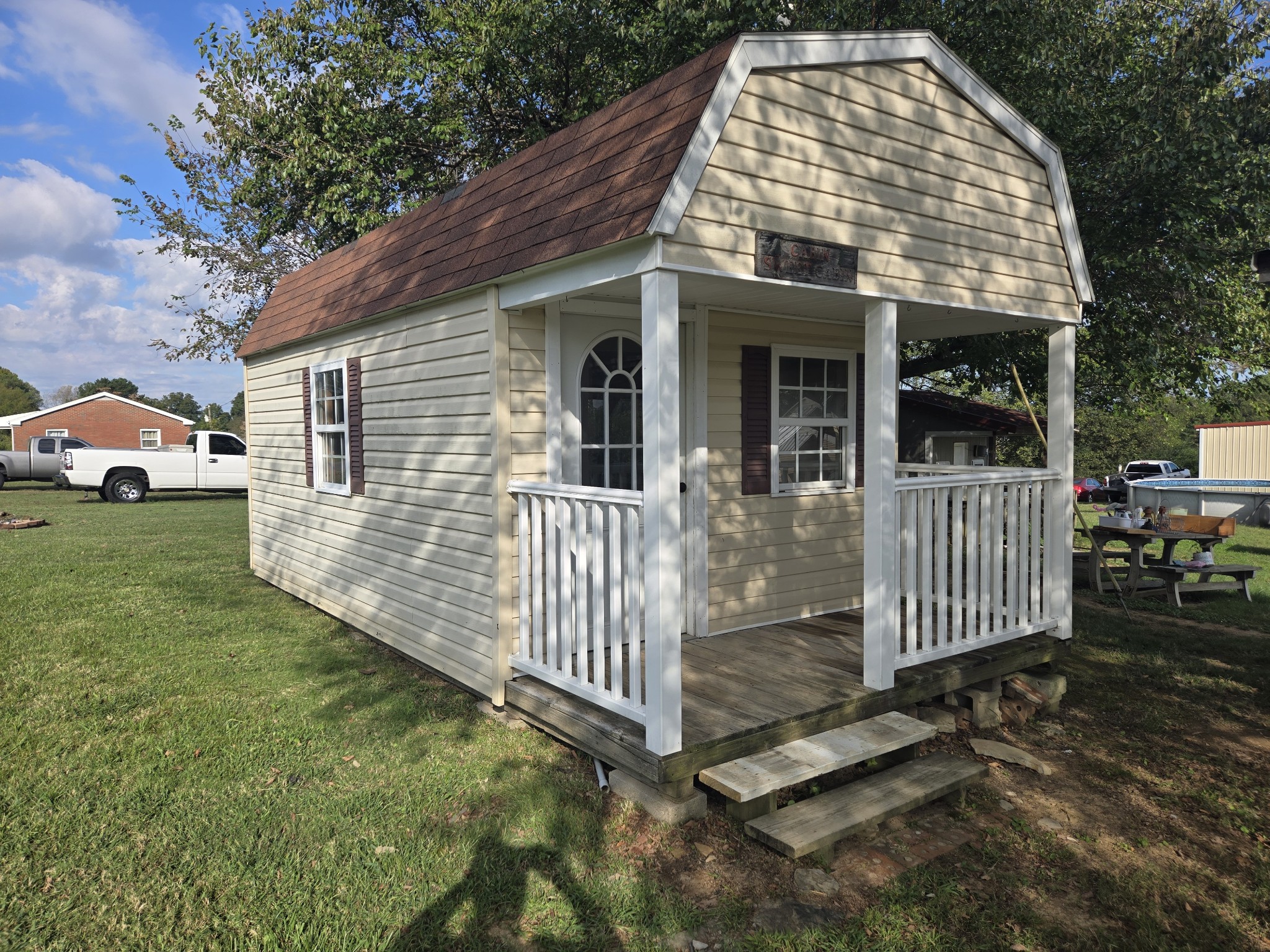 4671 Talley Road Springfield, TN 37172 - Photo 17 of 19 a front view of a house with garden