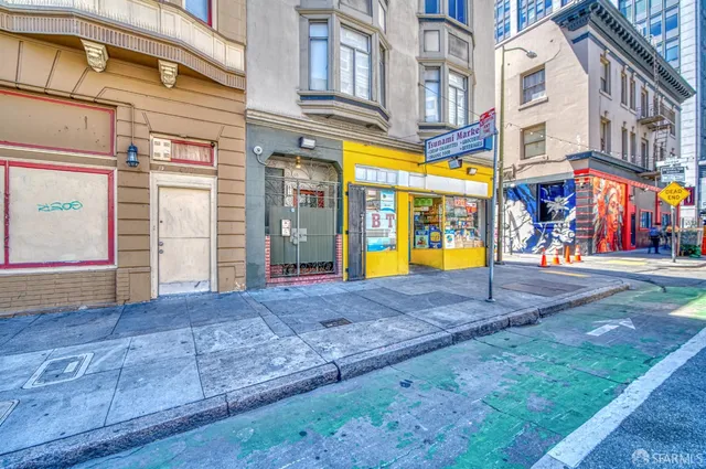 a view of a building with shower