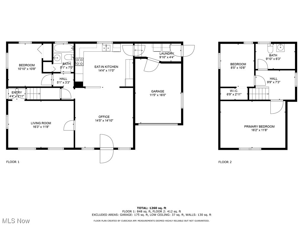 816 Butler Road South New London, OH 44851 - Photo 24 of 24 View of floor plan / room layout
