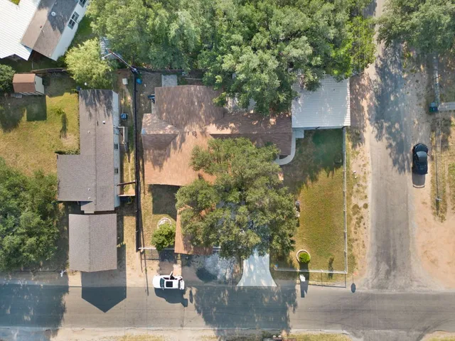 a view of a fountain of the house