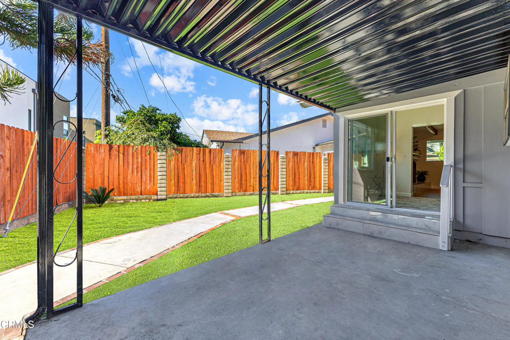 714 Genoa Street Monrovia, CA 91016 - Photo 32 of 34 a view of an house with backyard and a area