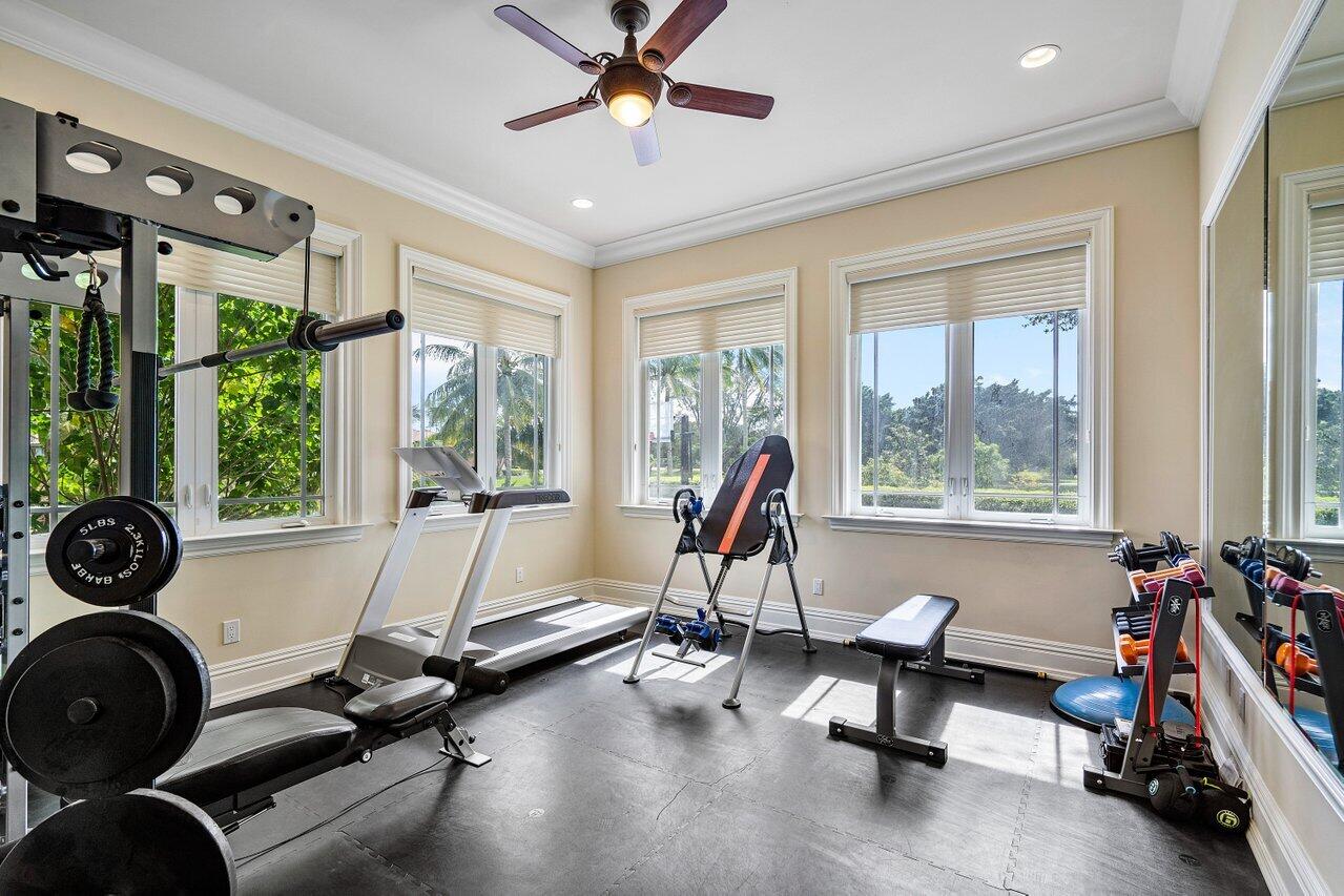 10730 Rio Hermoso Delray Beach, FL 33446 - Photo 39 of 61 Gym - Master Wing
