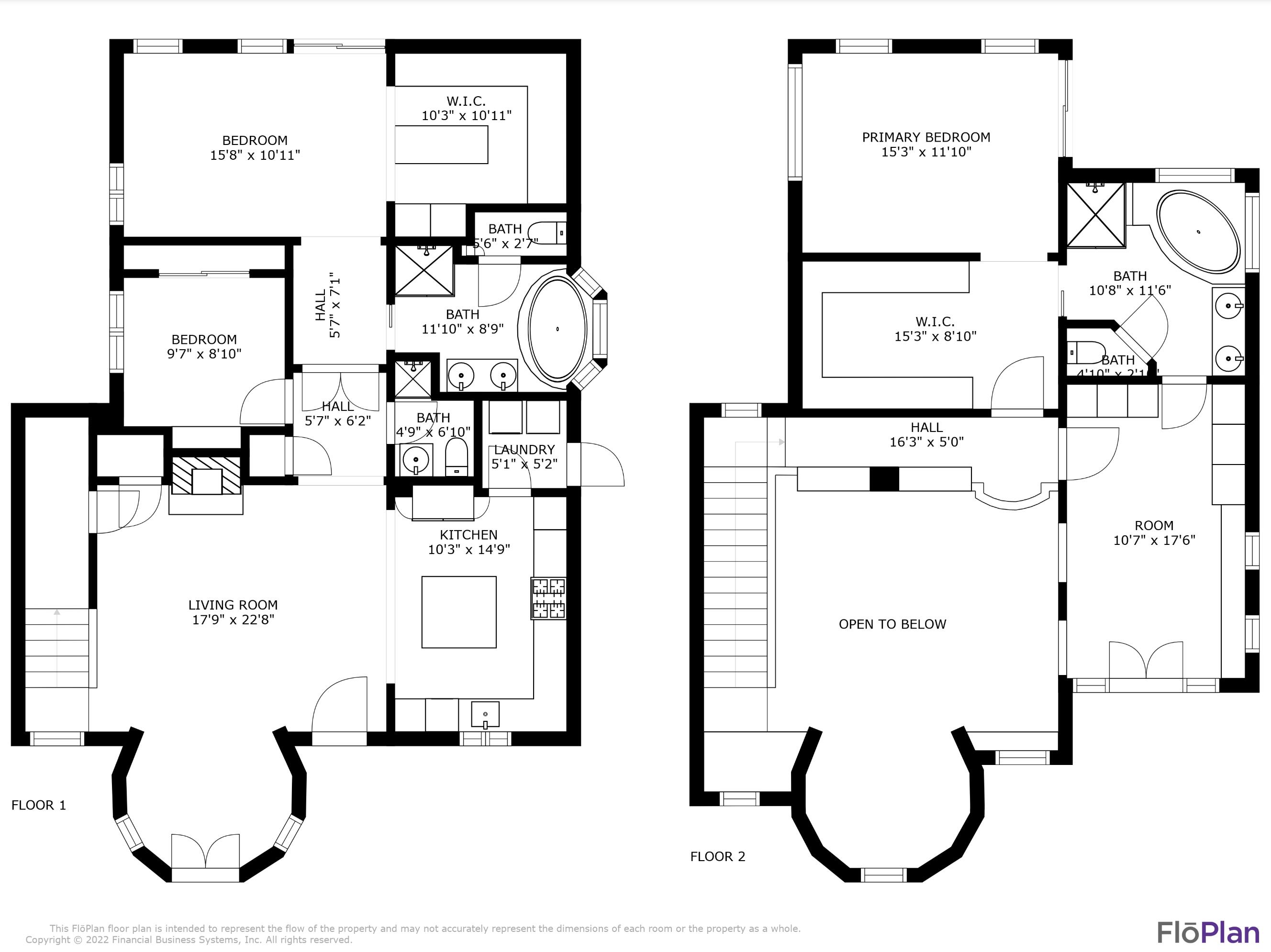 122 Santa Rosa Place Santa Barbara, CA 93109 - Photo 22 of 22 Floorplan