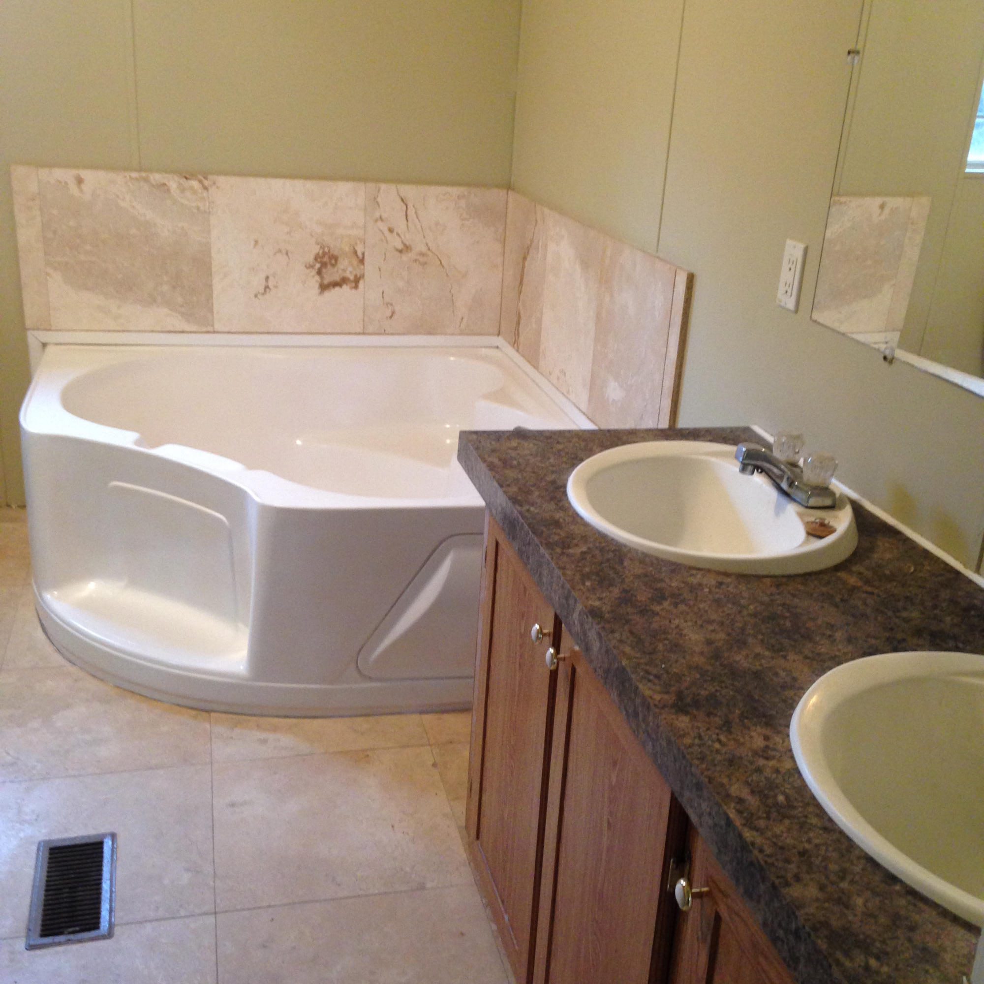 873 Lighthouse Church Road Holt, FL 32564 - Photo 9 of 18 a bathroom with a sink and a mirror