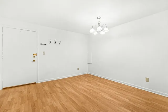 wooden floor in an empty room