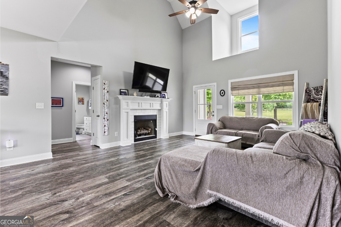 1641 County Road Lanett, AL 36863 - Photo 8 of 30 Great room with fireplace