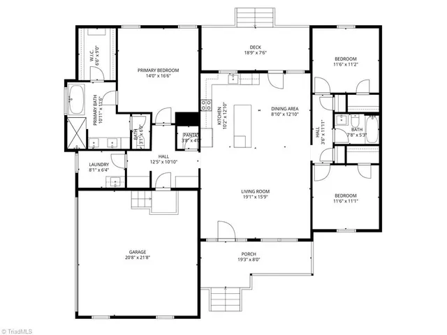 $399,000 | 7705 Jackson School Road, Browns Summit, NC 27214