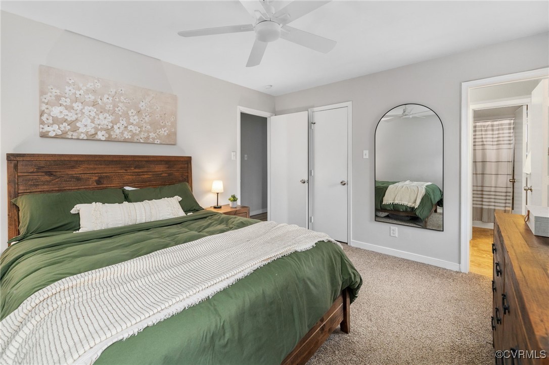 1309 Lockett Ridge Road Midlothian, VA 23114 - Photo 31 of 49 Primary bedroom with jack and jill bathroom