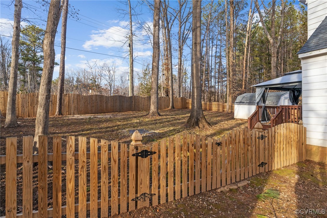 1309 Lockett Ridge Road Midlothian, VA 23114 - Photo 44 of 49 New fence in backyard