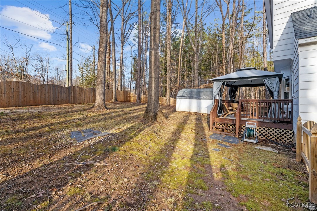 1309 Lockett Ridge Road Midlothian, VA 23114 - Photo 45 of 49 View of backyard