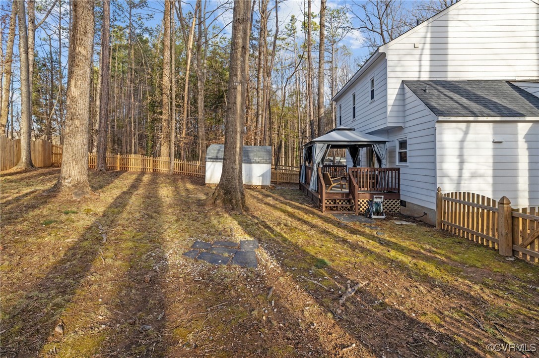 1309 Lockett Ridge Road Midlothian, VA 23114 - Photo 46 of 49 View of park-like backyard