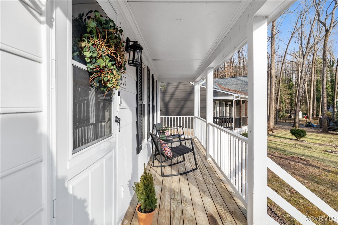 1309 Lockett Ridge Road Midlothian, VA 23114 - Photo 7 of 49 Long front porch