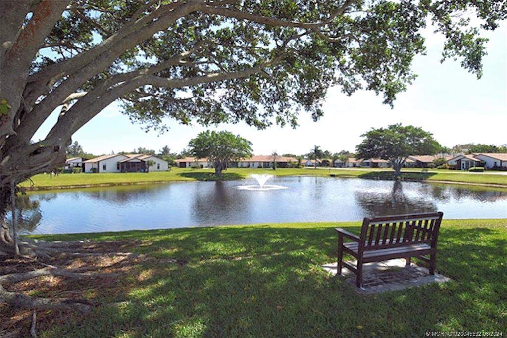 Undisclosed Address Stuart, FL 34997 - Photo 63 of 64 a lake view with a outdoor space