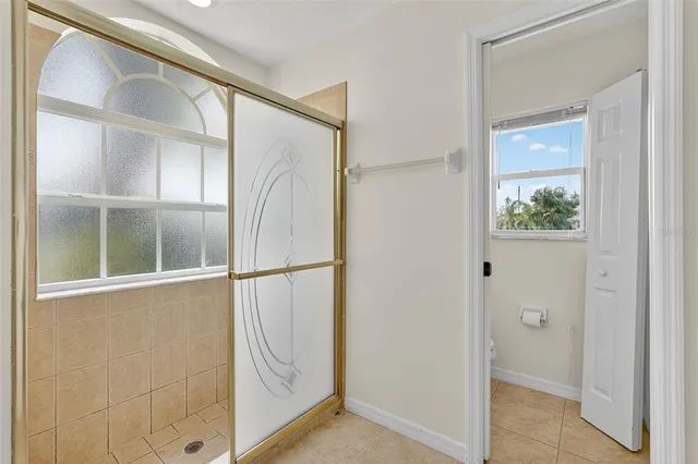 a close view of closet