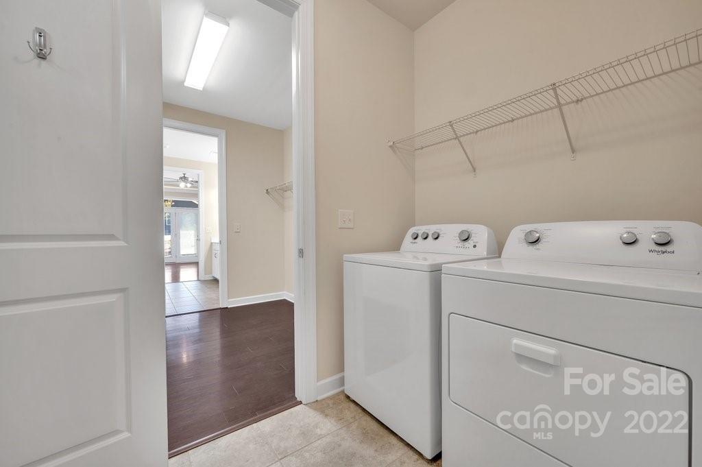1271 Independence Street Tega Cay, SC 29708 - Photo 22 of 23 a utility room with dryer and washer