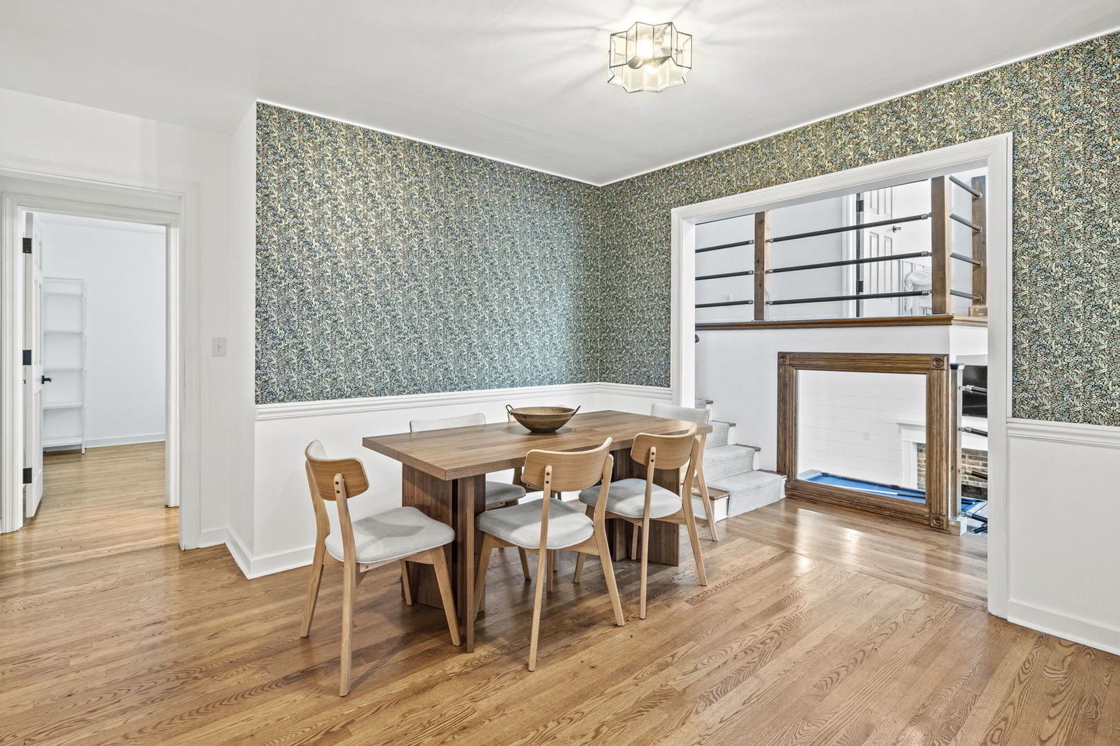 620 Crest Street Wheaton, IL 60187 - Photo 10 of 44 a view of a dining room with furniture and wooden floor