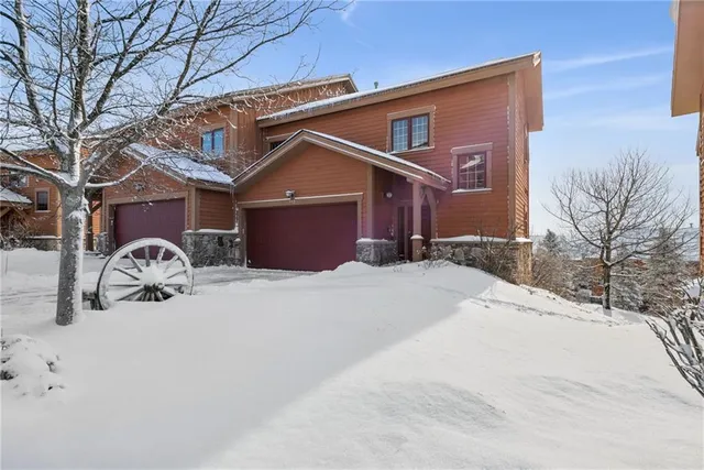 a front view of a building with balcony
