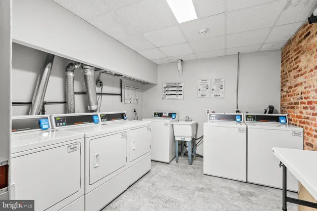 a front view of a building with street view