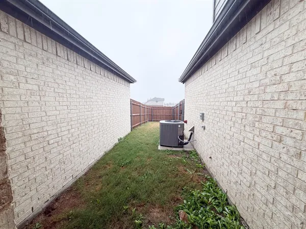 a view of an outdoor space and seating area