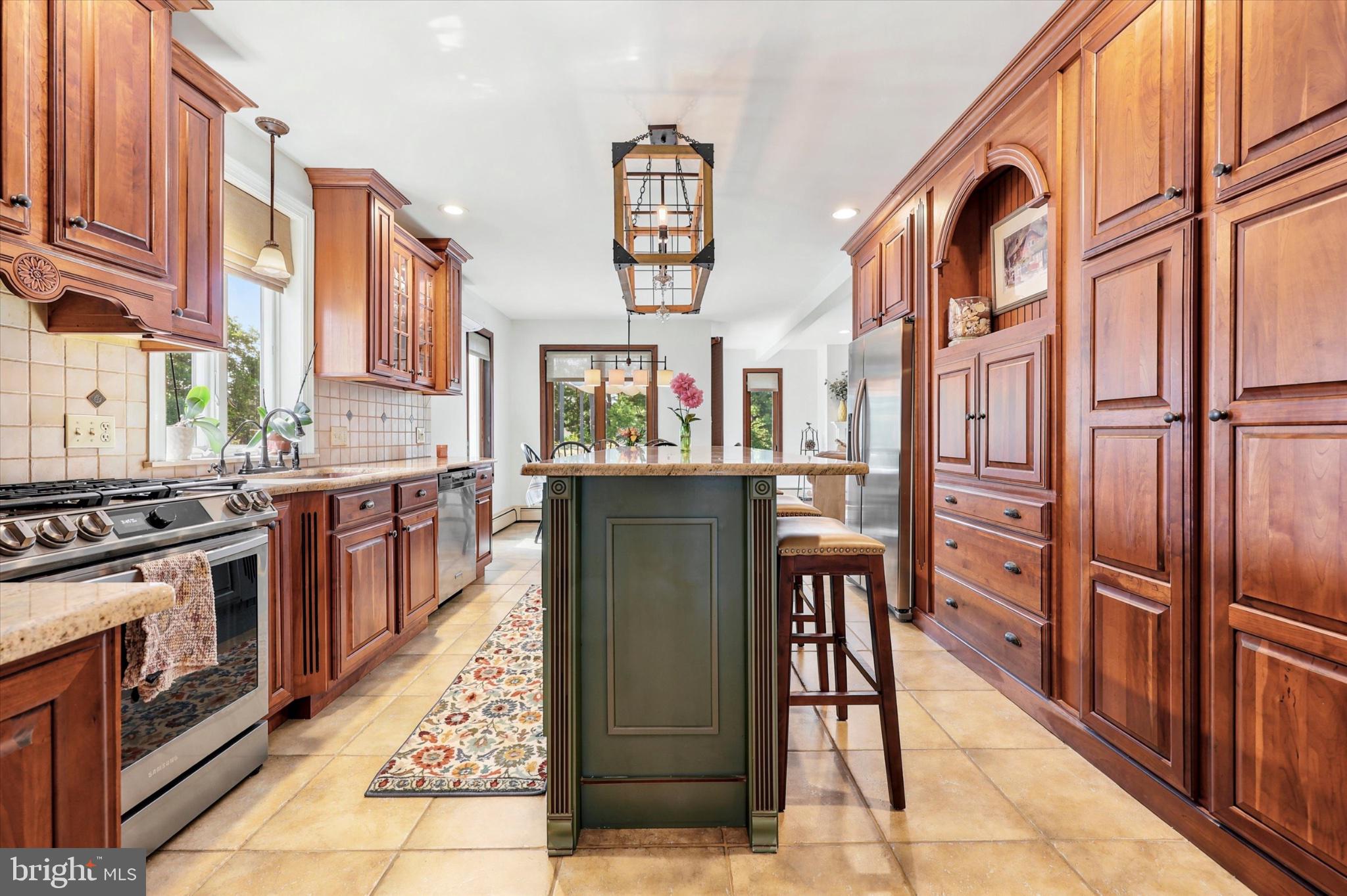 1622 Jarrettown Road Dresher, PA 19025 - Photo 15 of 61 Warm, inviting kitchen with rich wood.