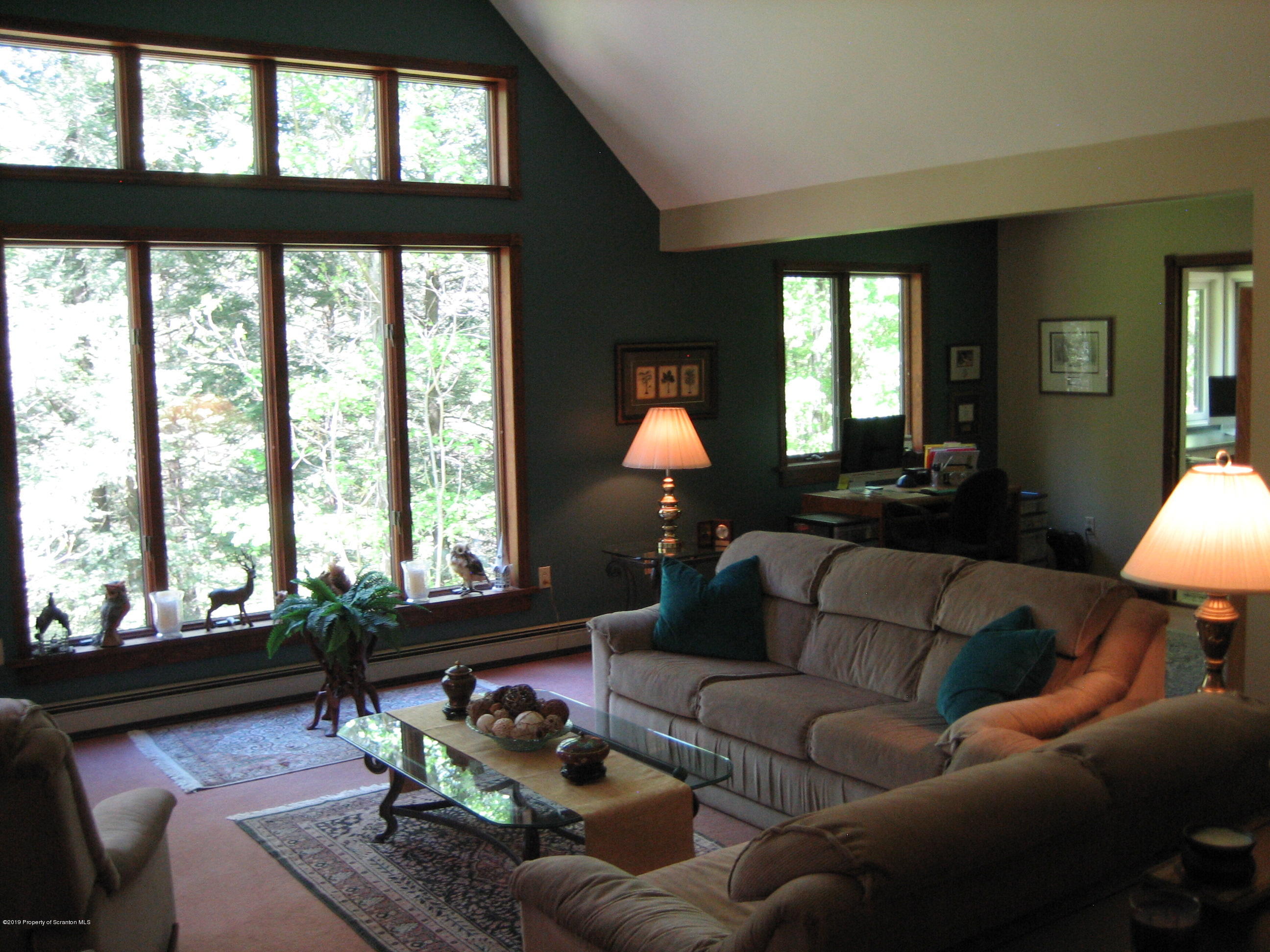 78 D Aberdeen Road Moscow, PA 18444 - Photo 15 of 70 a living room with furniture and a large window