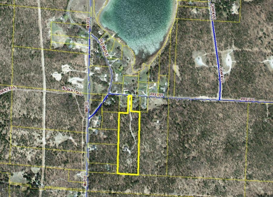 951 Preuss Road West Manistee, MI 49660 - Photo 74 of 75 Aerial 1
