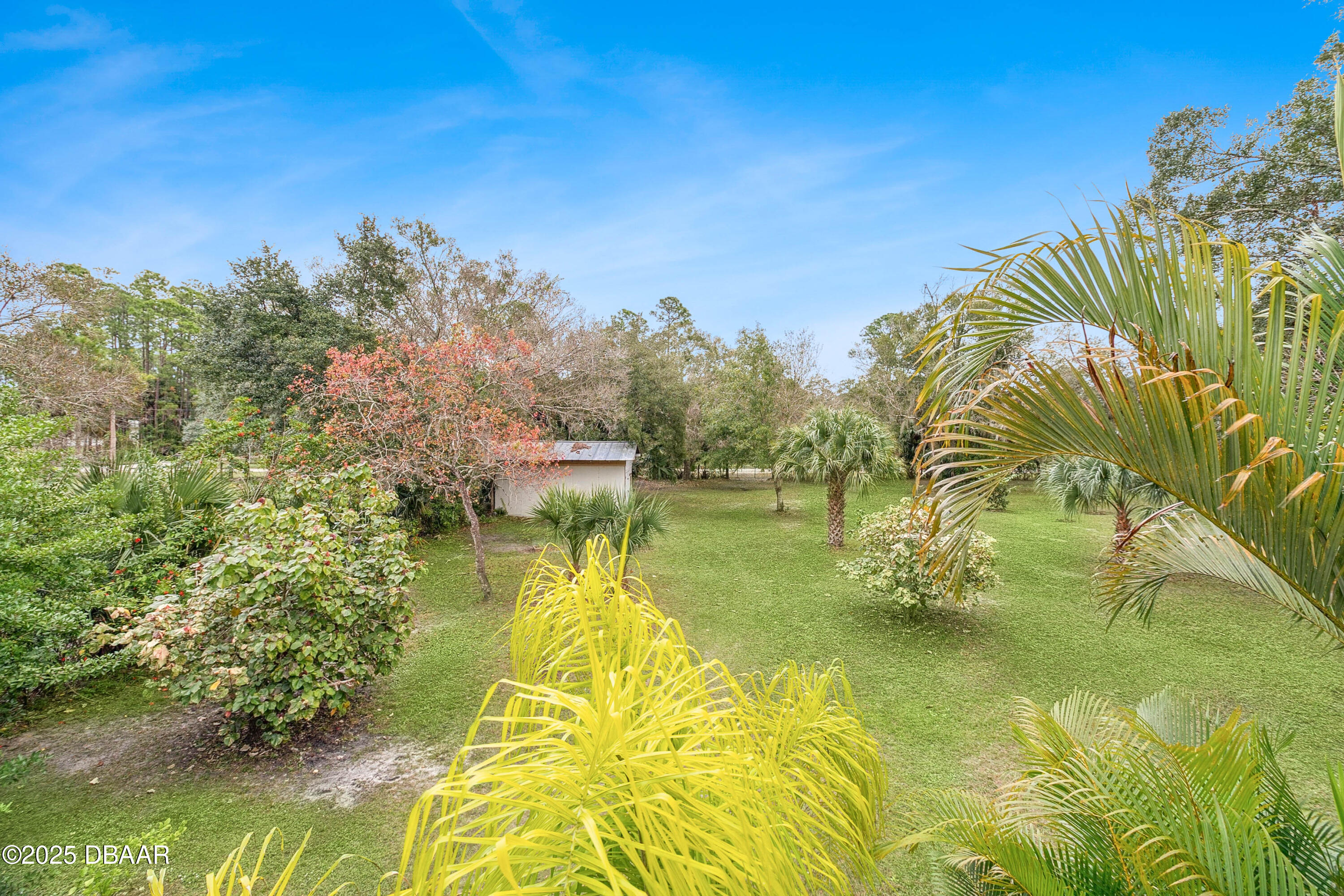 4191 Corey Road Grant Valkaria, FL 32950 - Photo 41 of 55 a swimming pool with trees in the background