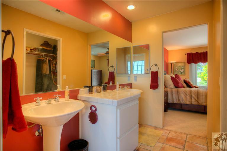 71339 Sahara Road Rancho Mirage, CA 92270 - Photo 14 of 18 a view of bathroom with dual sinks