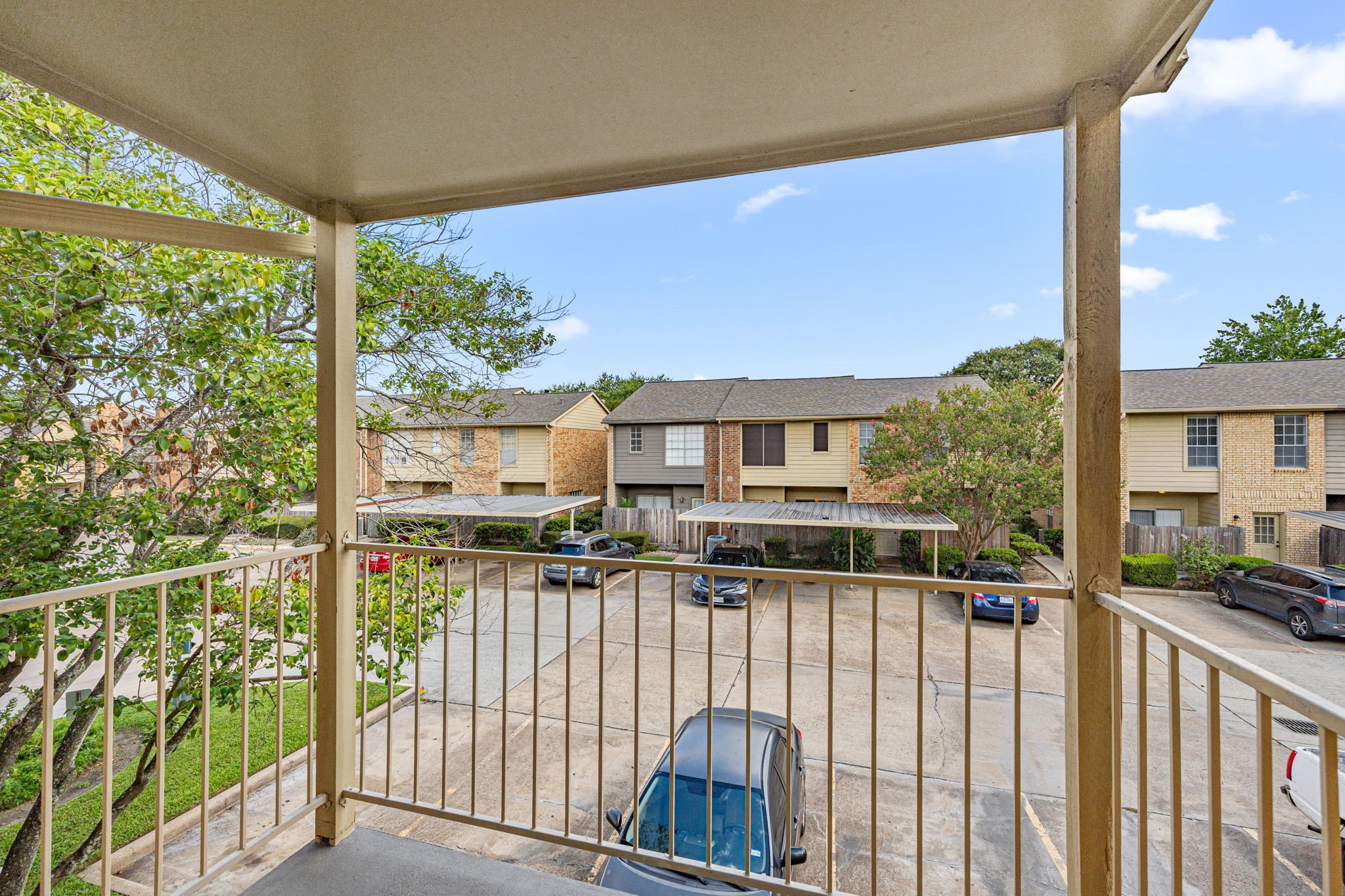 1515 Sandy Springs Road, Unit 2803 Houston, TX 77042 - Photo 18 of 19 View from 2nd floor balcony