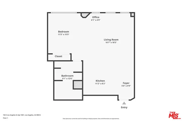 $349,900 | 746 South Los Angeles Street, Unit 403, Los Angeles, CA 90014
