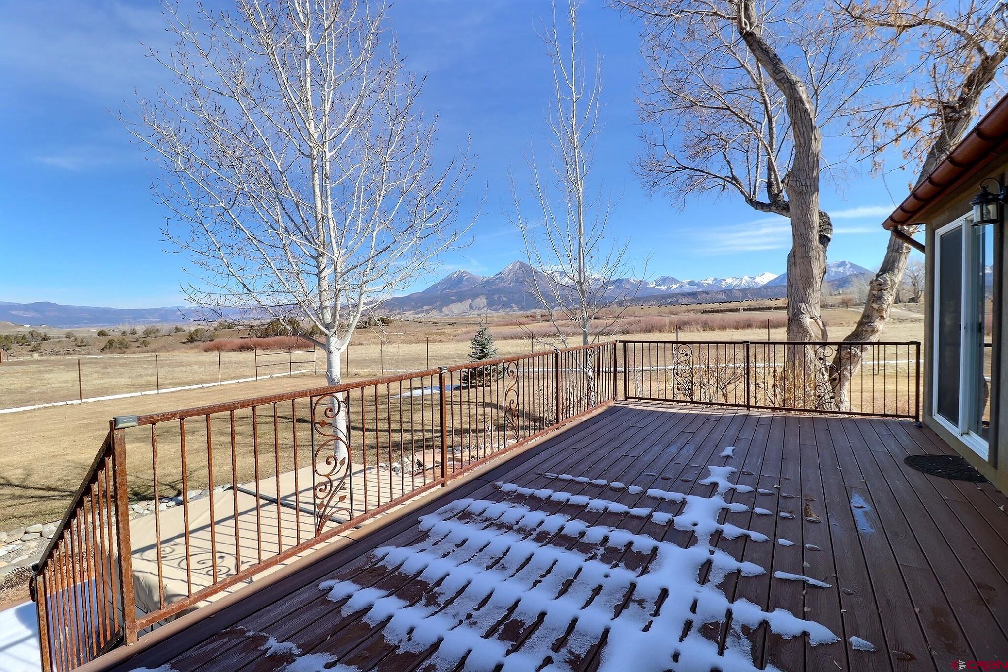 36557 Grandview Mesa Road Crawford, CO 81415 - Photo 30 of 45 a view of balcony with wooden floor