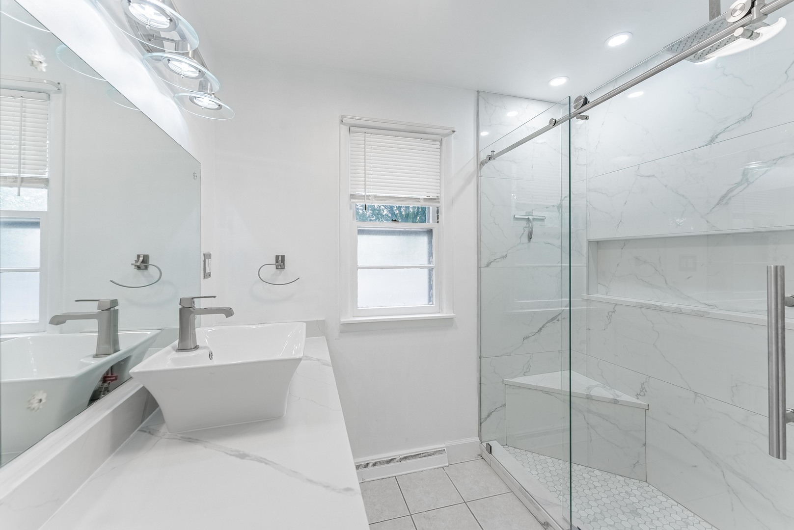 22819 Davy Court Plainfield, IL 60586 - Photo 36 of 36 a bathroom with a bathtub and a shower