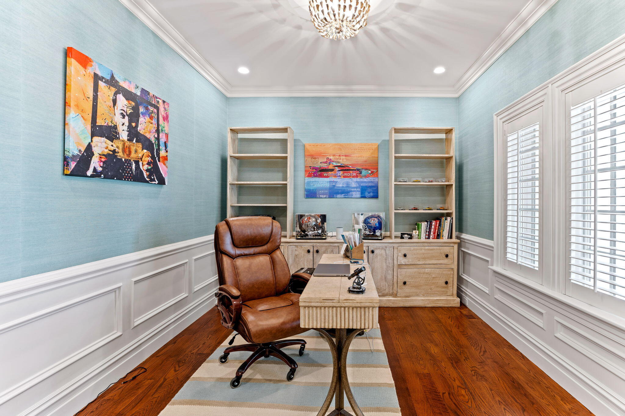 4 Vale Lane Mashpee, MA 02649 - Photo 19 of 33 a work room with furniture and wooden floor
