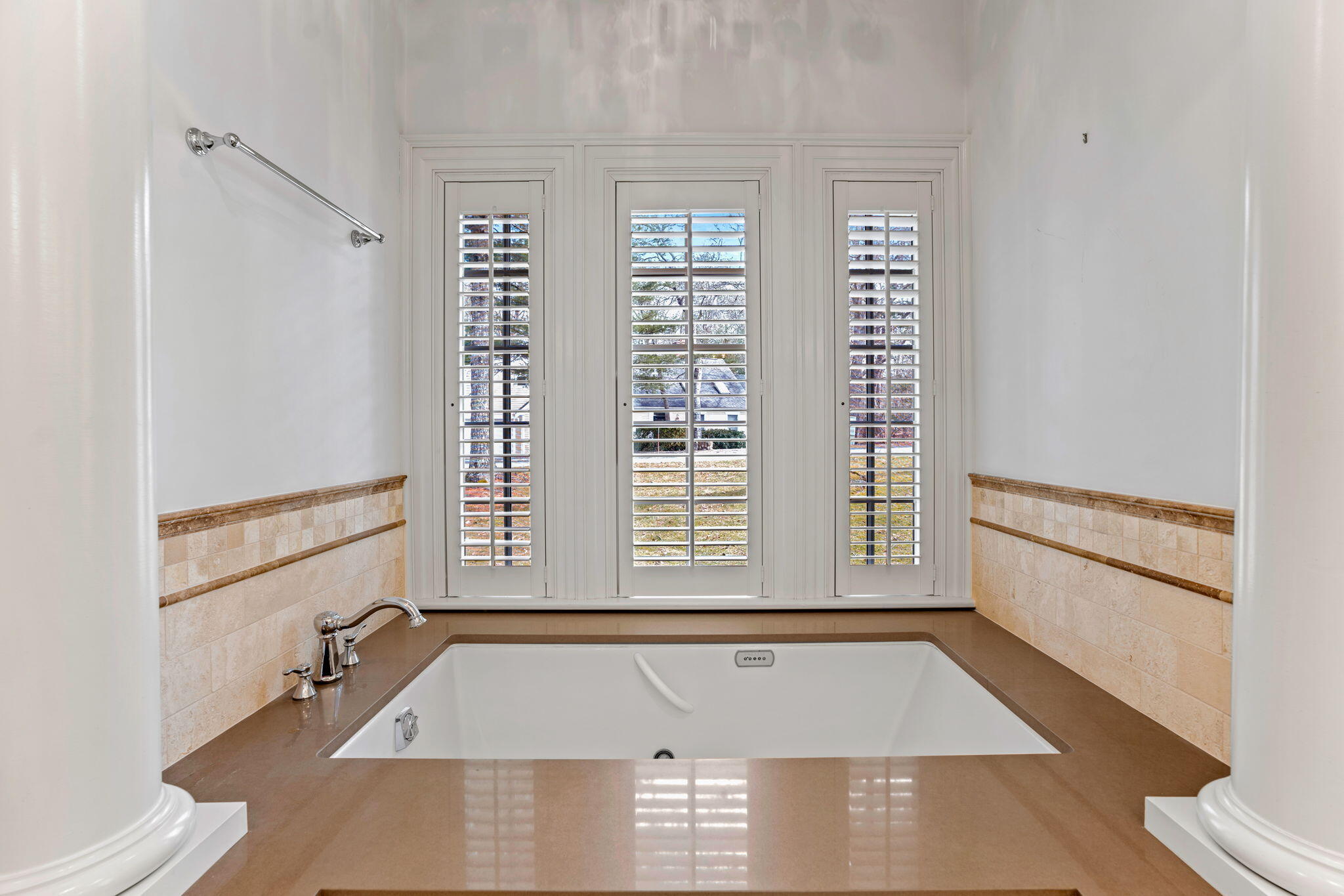 4 Vale Lane Mashpee, MA 02649 - Photo 25 of 33 a view of a hallway with windows