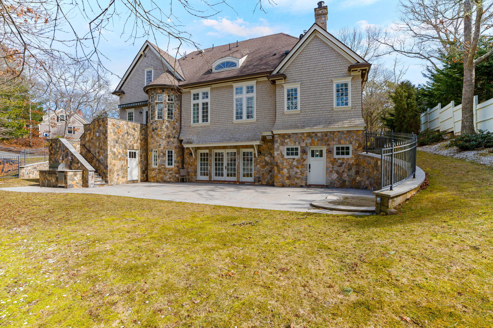 4 Vale Lane Mashpee, MA 02649 - Photo 7 of 33 a view of outdoor space yard and swimming pool