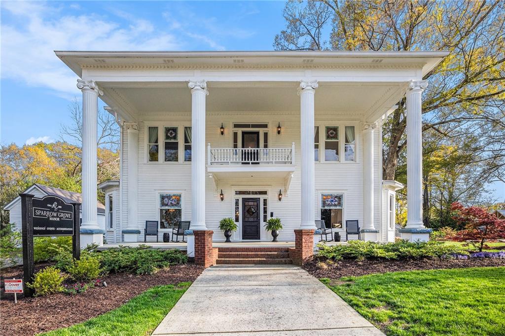 front view of house with a yard
