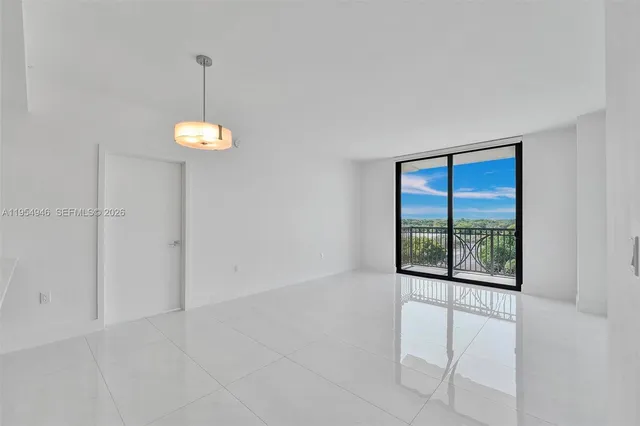a view of a city skyline from a balcony