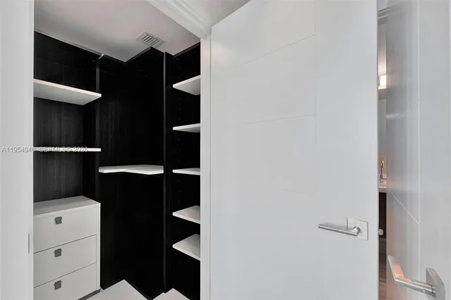 a view of a balcony with outdoor space