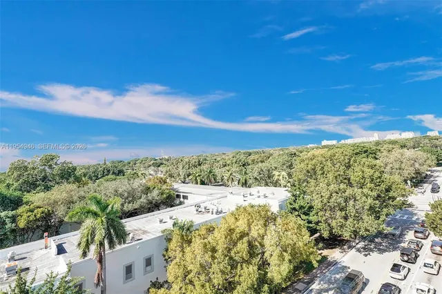 a view of a lake with a building