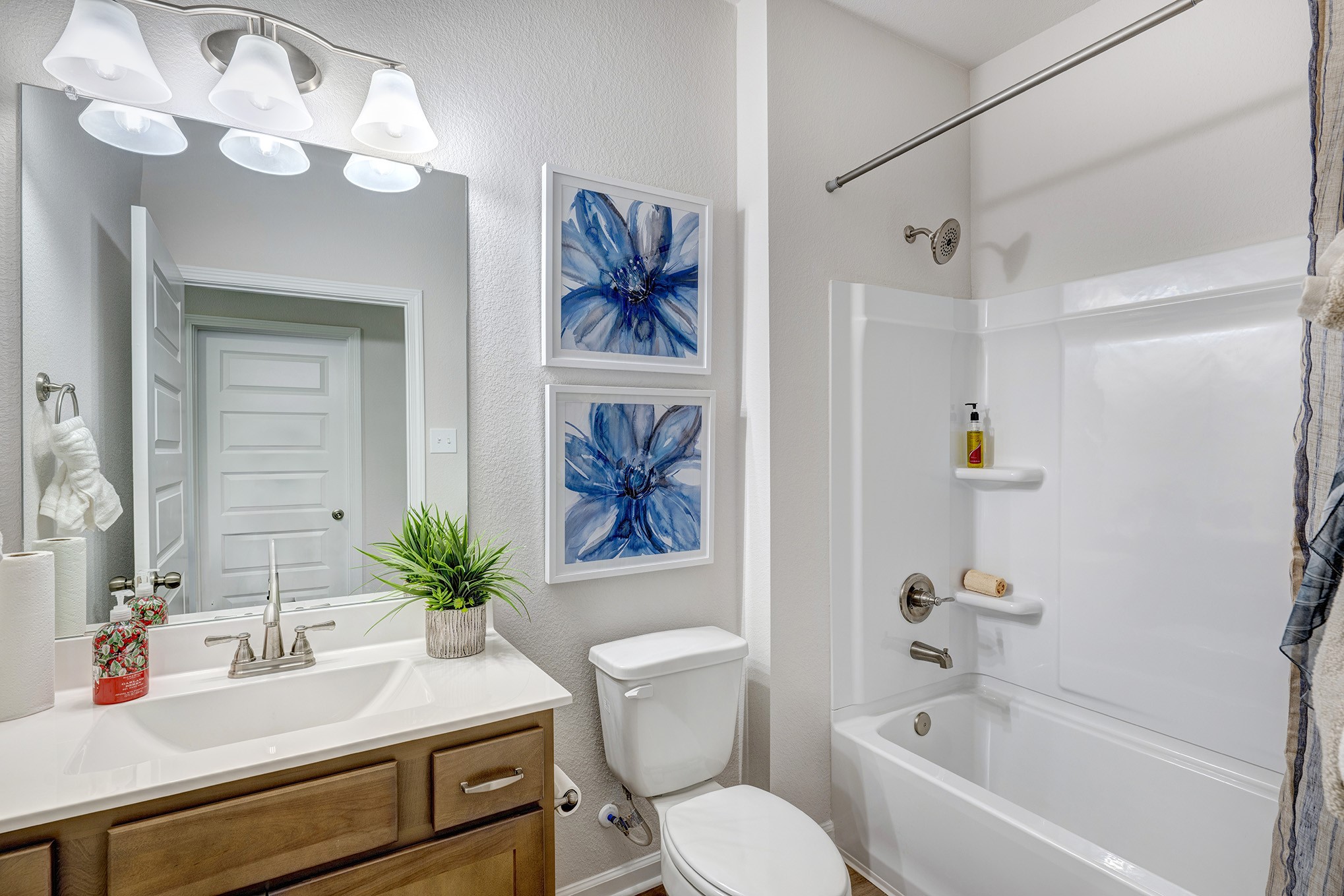 33010 School Hl Road Fulshear, TX 77441 - Photo 17 of 23 Piedmont- Hall Bath. Sample image for illustration; upgrades, options, and colors may vary.