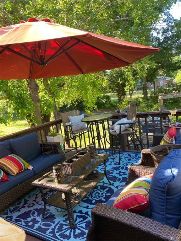 100 Williams Street Honea Path, SC 29654 - Photo 13 of 18 back patio